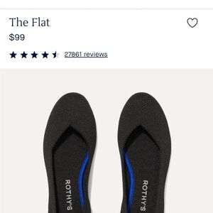 Rothy's Solid Black Women's Flats